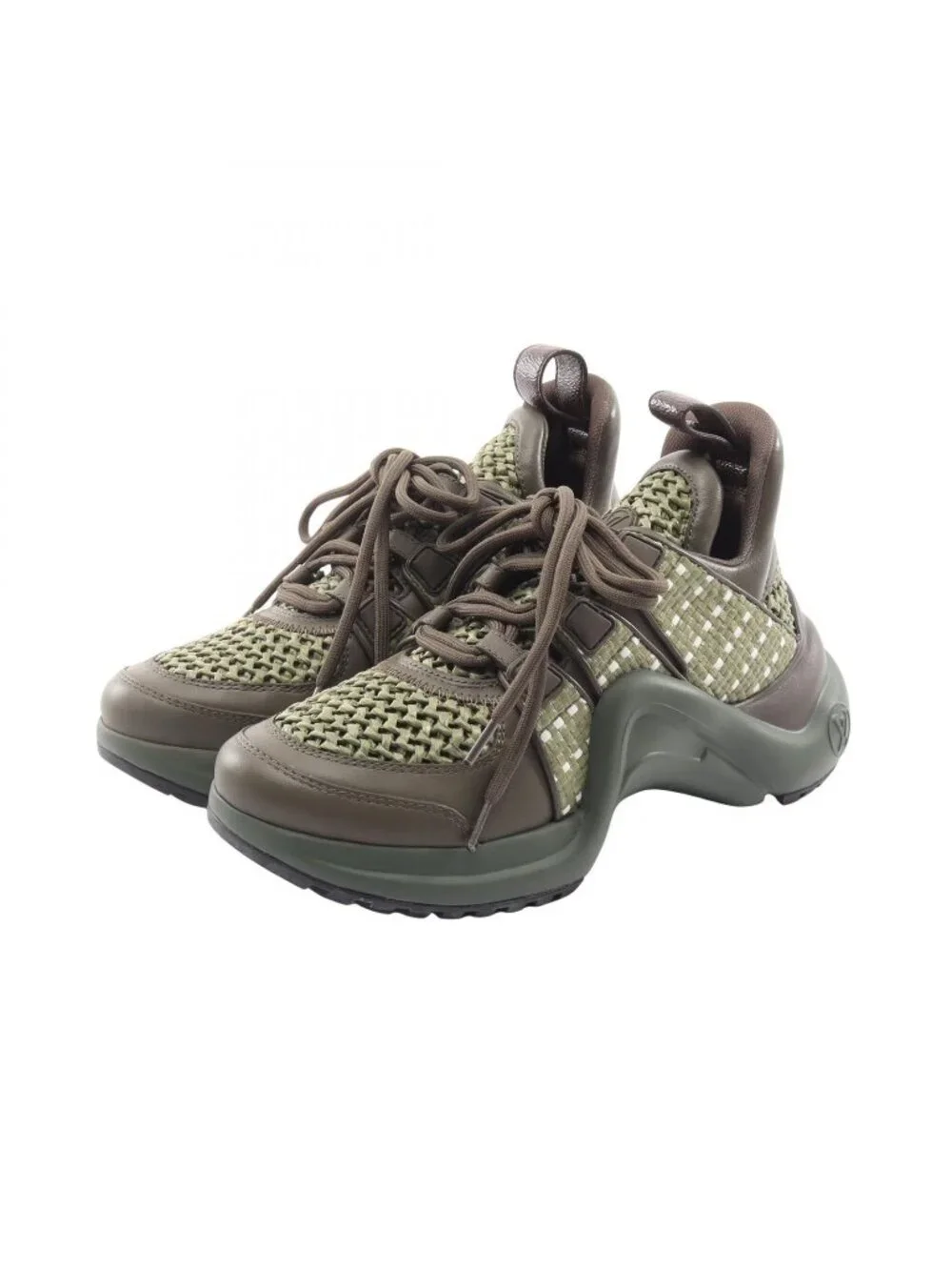 Louis Vuitton Sneakers LV Arclight 2.0 Line Khaki Leather